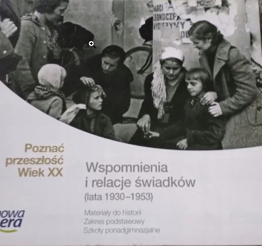 Okładka: POZNAĆ PRZESZŁOŚĆ wiek XX WSPOMNIENIA I RELACJE