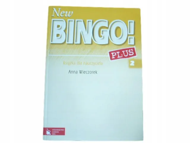 Okładka: NEW BINGO plus 2 książka nauczyciela teachers book