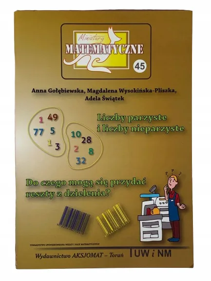 Okładka: Miniatury matematyczne część 45 KONKURS KANGUR