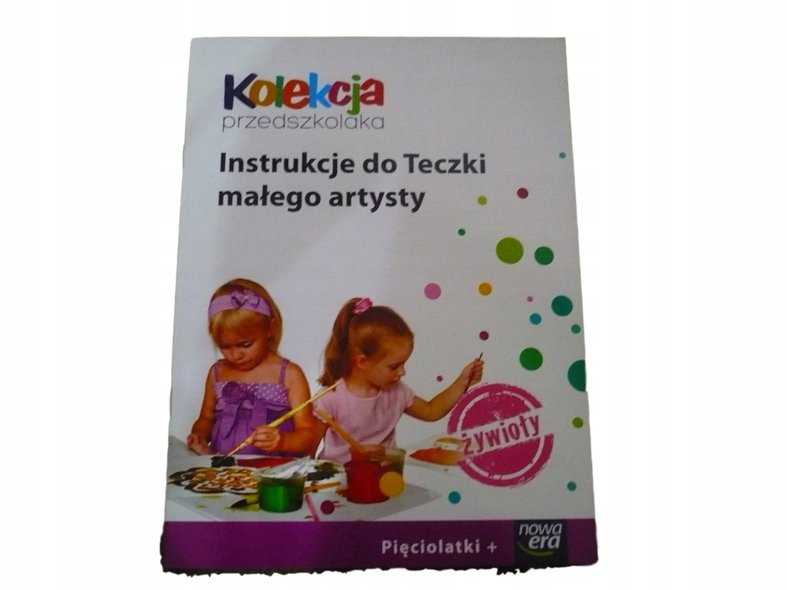 Okładka: INSTRUKCJE DO TECZKI MAŁEGO ARTYSTY PIĘCIOLATKI 5