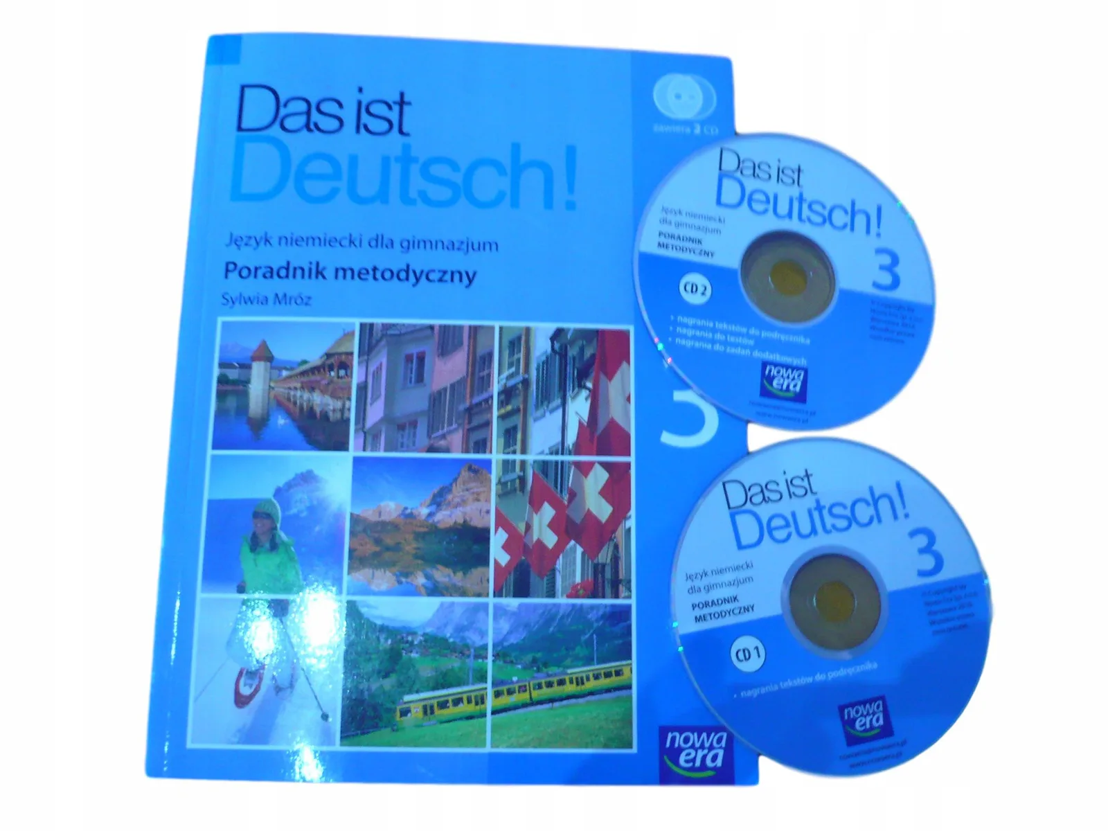 Okładka: DAS IST DEUTSCH 3 SPRAWDZIANY TESTY 2 cd