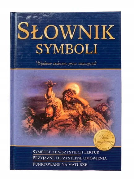 Okładka: SŁOWNIK symboli złote wydanie Greg
