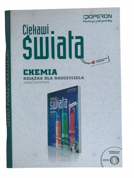 Okładka: CHEMIA 1 KSIĄŻKA NAUCZYCIELA OPERON ZP SPRAWDZIANY