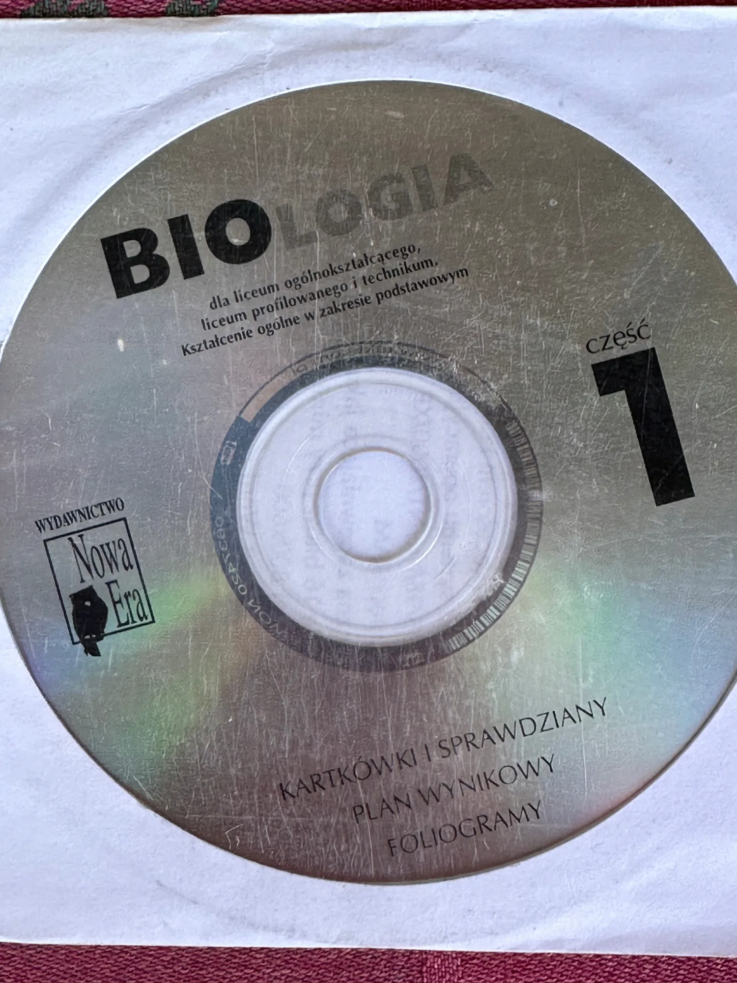 Okładka: BIOLOGIA liceum NOWA ERA KLASA 1 sprawdziany z biologii testy kartkówki