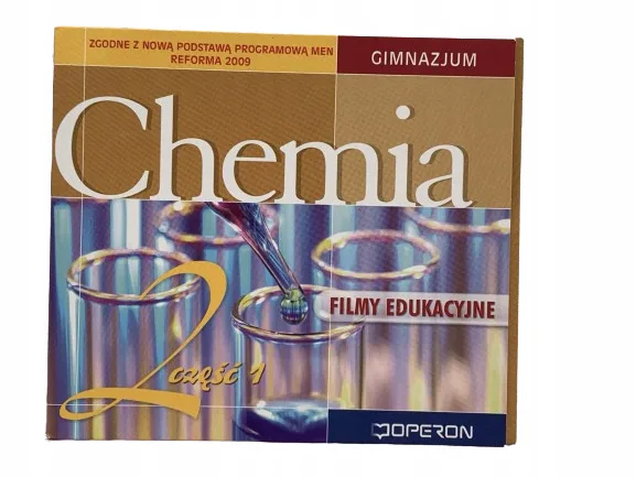 Okładka: CHEMIA GIMNAZJUM OPERON filmy edukacyjne klasa 7 8