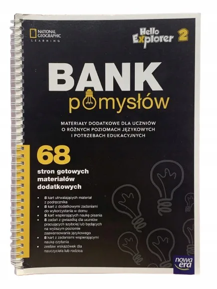 Okładka: HELLO EXPLORER KLASA 2 BANK pomysłów NOWA ERA