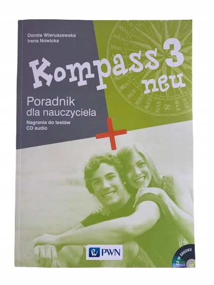 Okładka: Kompass 3 neu książka poradnik nauczyciela + cd