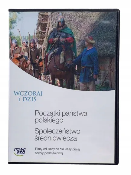Okładka: WCZORAJ I DZIŚ klasa 5 filmy nauczanie zdalne