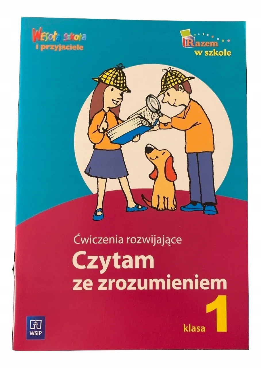 Okładka: Sprawdziany CZYTANIE ze zrozumieniem klasa 1 WSIP