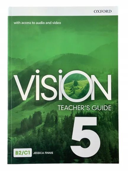 Okładka: VISION 5 książka nauczyciela Teachers guide B2/C1