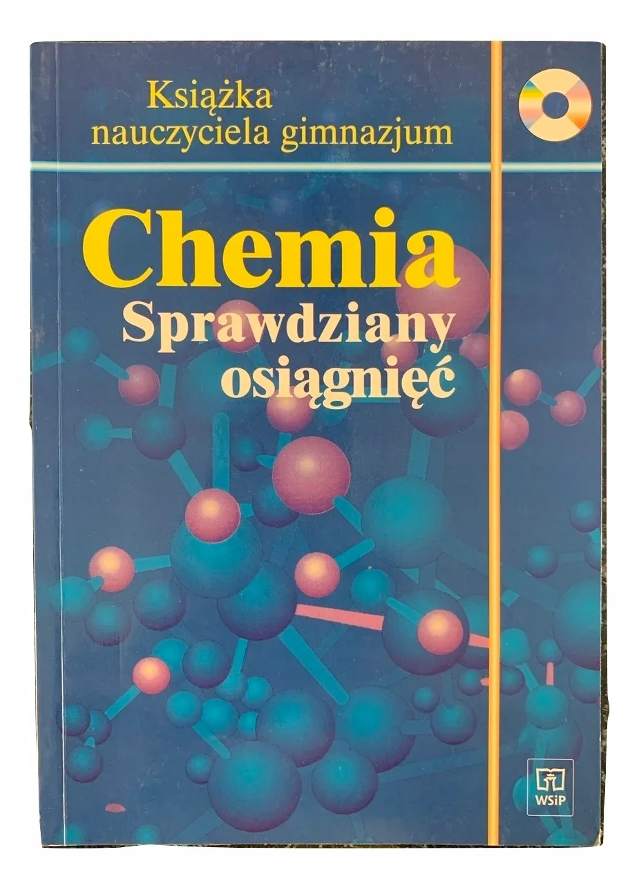 Okładka: CHEMIA SPRAWDZIANY 1 2 3 ksiązka nauczyciela 7 8