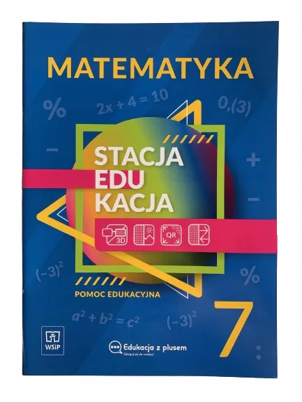 Okładka: MATEMATYKA klasa 7 WSIP pomoce edukacyjne