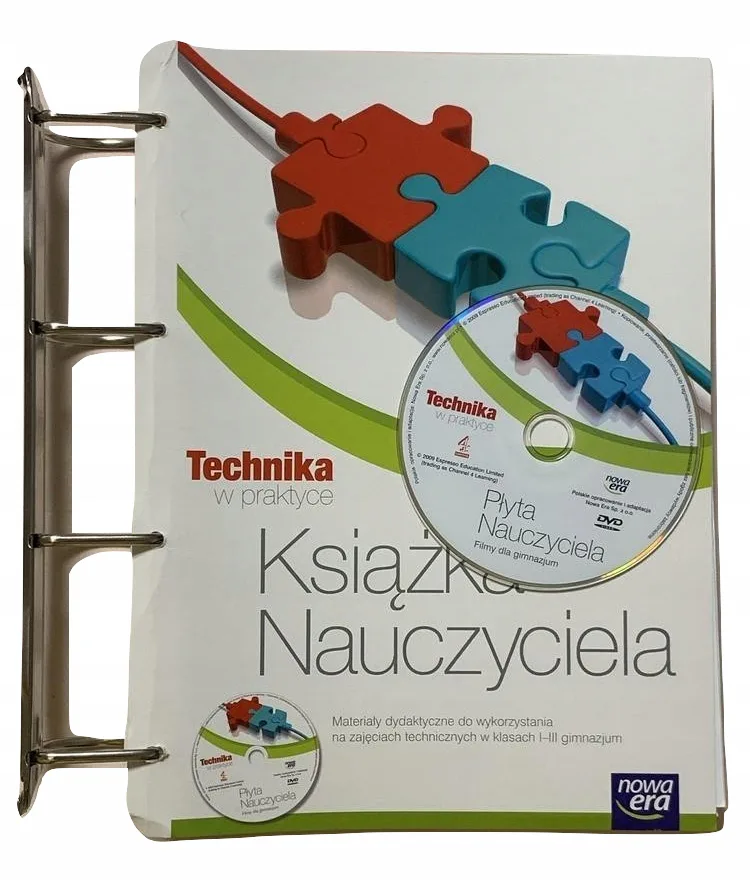 Okładka: TECHNIKA W PRAKTYCE KSIĄŻKA NAUCZYCIELA + CD