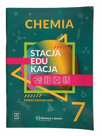 Okładka: CHEMIA klasa 7 WSIP pomoce edukacyjne STACJA EDUKACJA