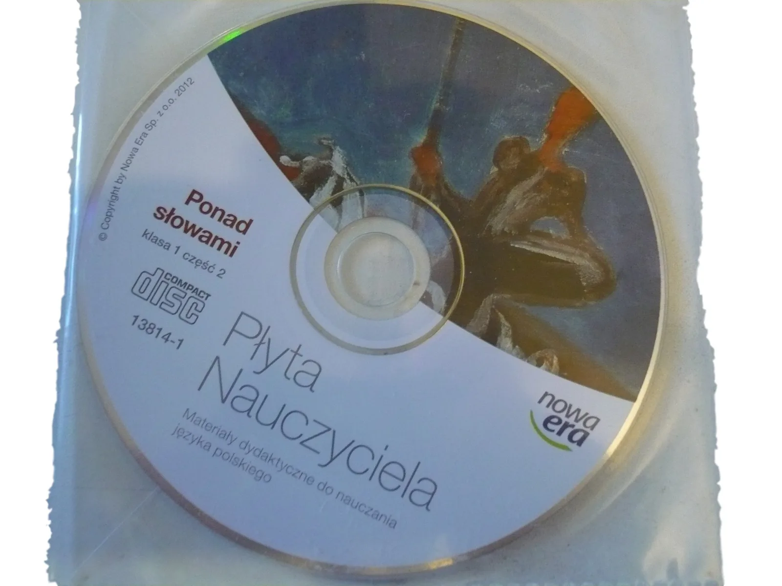 Okładka: PONAD SŁOWAMI 1 / 2 ksiązka nauczyciela testy