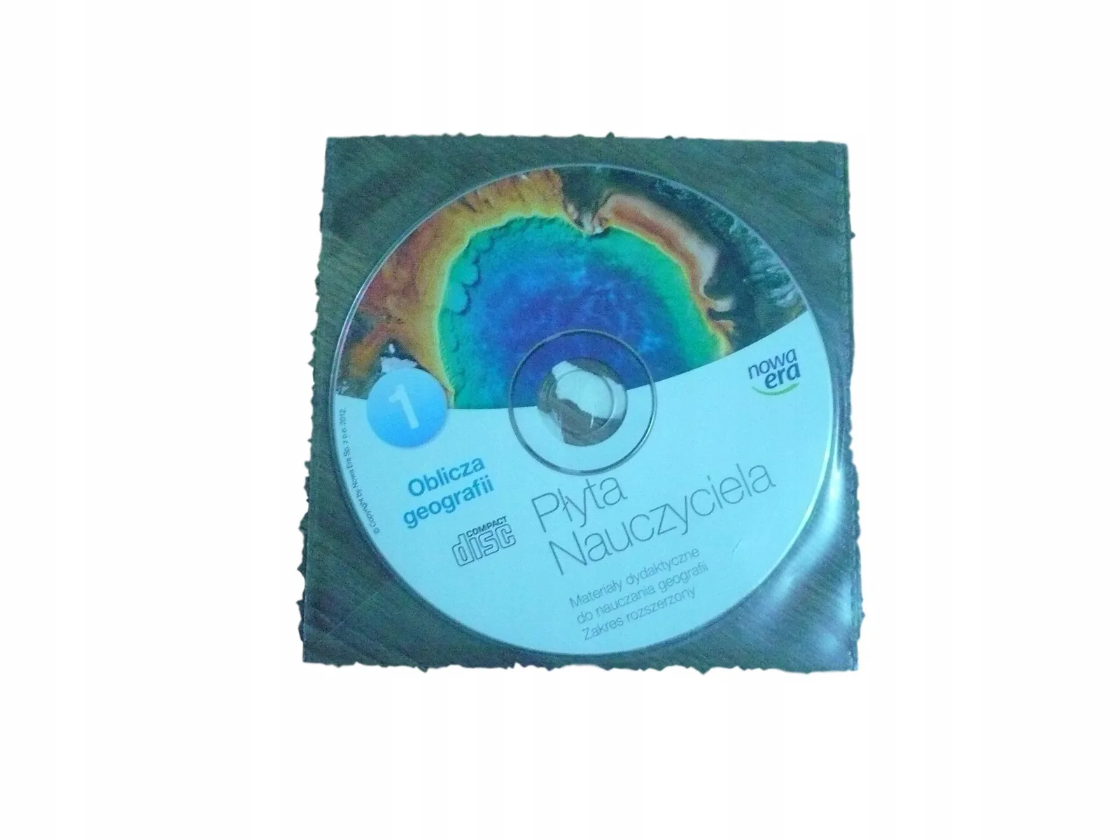 Okładka: OBLICZA GEOGRAFII klasa 1 PŁYTA NAUCZYCIELA SPRAWDZIANY testy na cd ZR