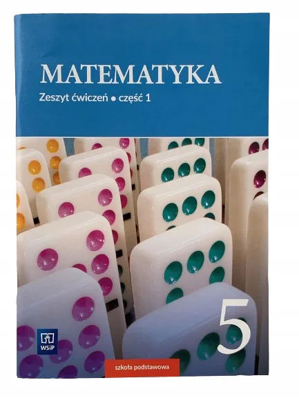 Okładka: MATEMATYKA ćwiczenia klasa 5 WSIP ZESZYT ĆWICZEŃ