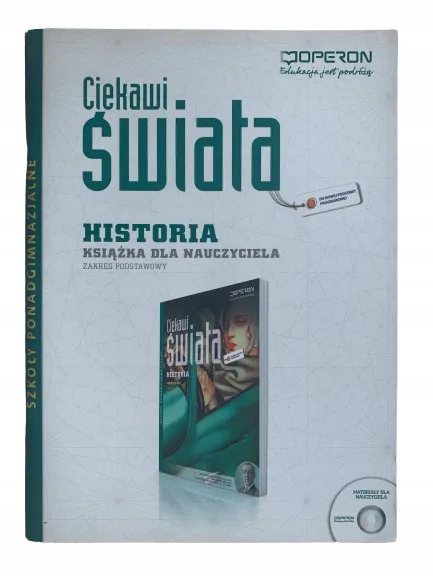 Okładka: HISTORIA książka nauczyciela OPERON TESTY KLASA 1