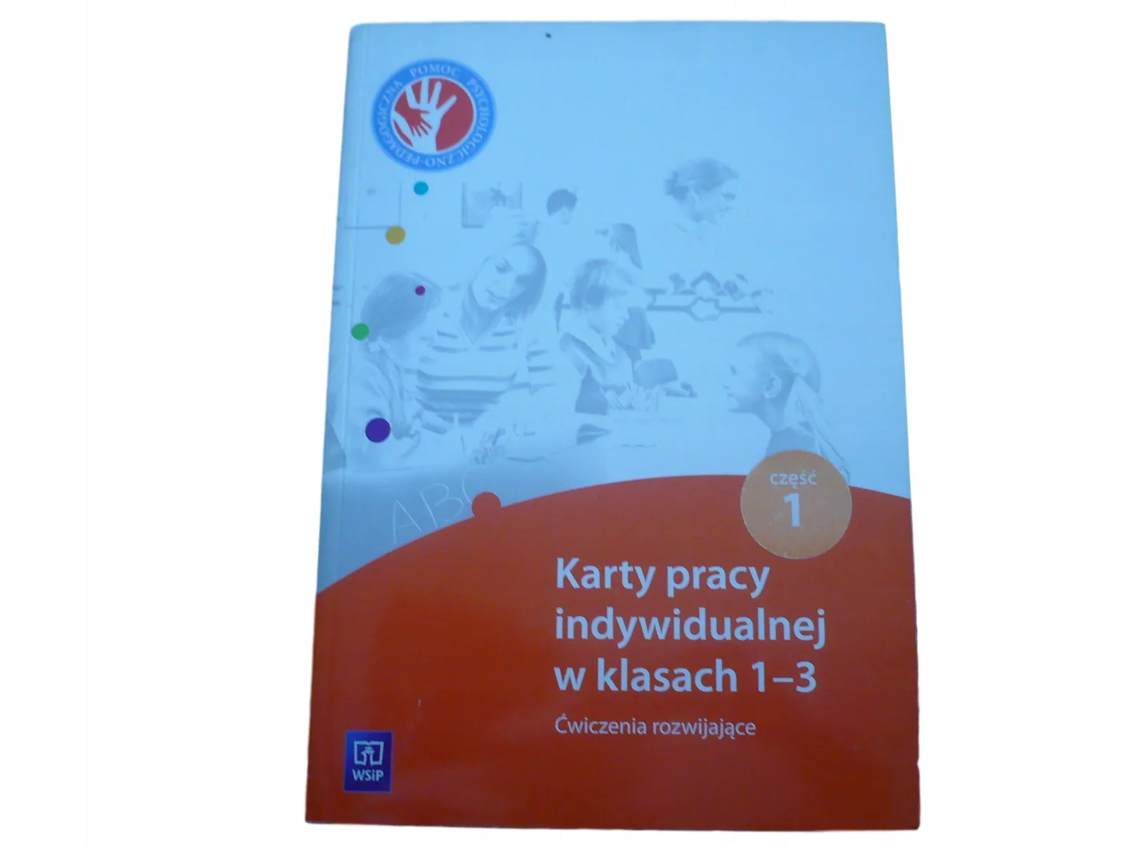 Okładka: KARTY BADANIA UMIEJĘTNOŚCI klasa 1 2 3 WSIP karty pracy na sprawdziany