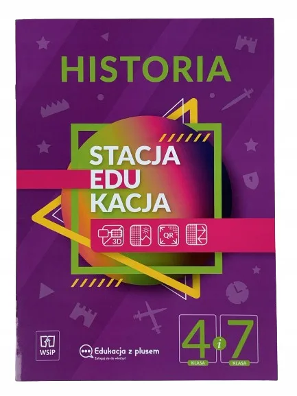 Okładka: HISTORIA klasa 4 7 WSIP pomoce edukacyjne stacja edukacja