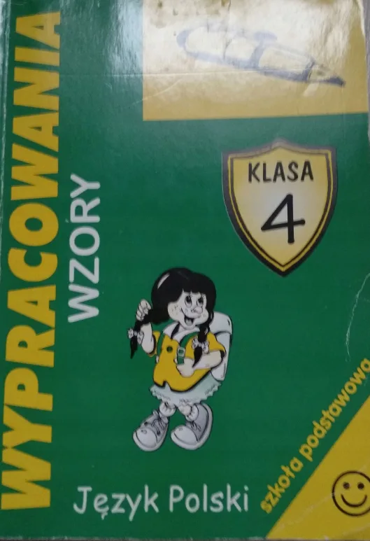 Okładka: WYPRACOWANIA KLASA 4 gotowe wzory język polski