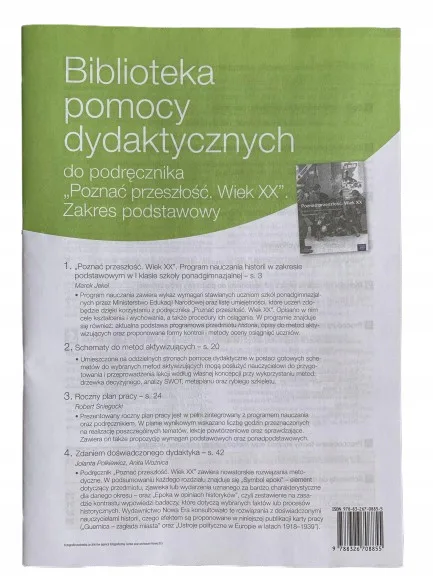 Okładka: Poznać przeszłość Wiek XX Biblioteka Nowa Era
