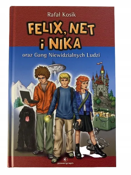 Okładka: Felix, Net i Nika oraz Gang Niewidzialnych Ludzi