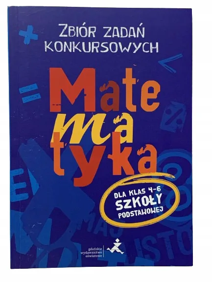 Okładka: MATEMATYKA Z PLUSEM 4 5 6 konkursy matematyczne