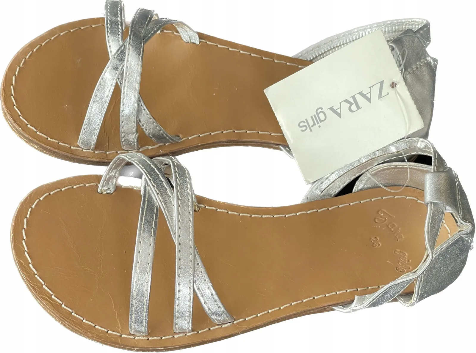 Okładka: Sandałki dziewczęce ZARA girls 24 WYPRZEDAŻ
