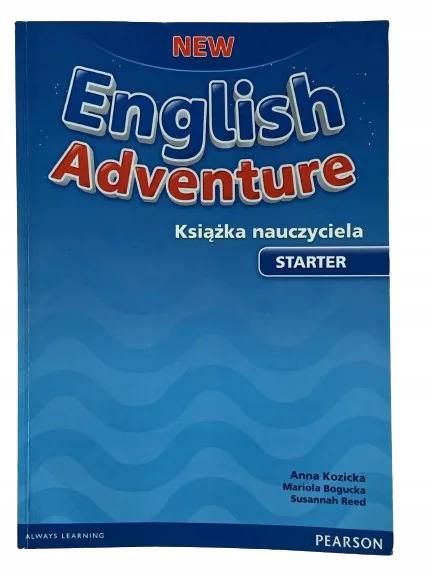 Okładka: NEW ENGLISH ADVENTURE STARTER książka nauczyciela