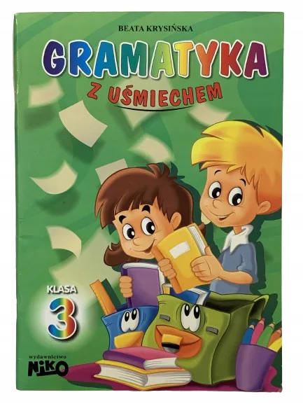 Okładka: Gramatyka klasa 3 zadania na sprawdziany testy