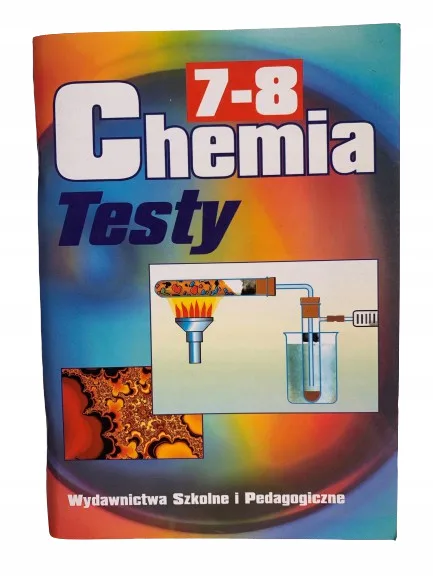 Okładka: CHEMIA SPRAWDZIANY testy klasa 7 8 OUTLET