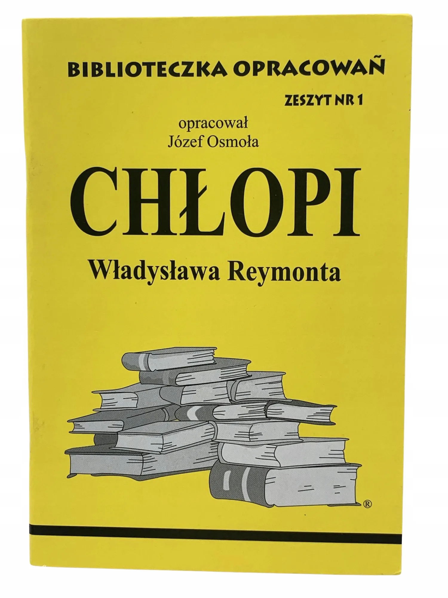 Okładka: Chłopi ściaga BIBLIOTECZKA OPRACOWAŃ BRYK