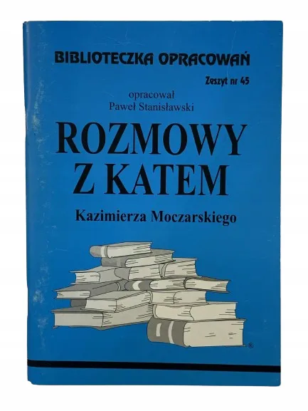 Okładka: Rozmowy z katem streszczenie opracowania ściaga
