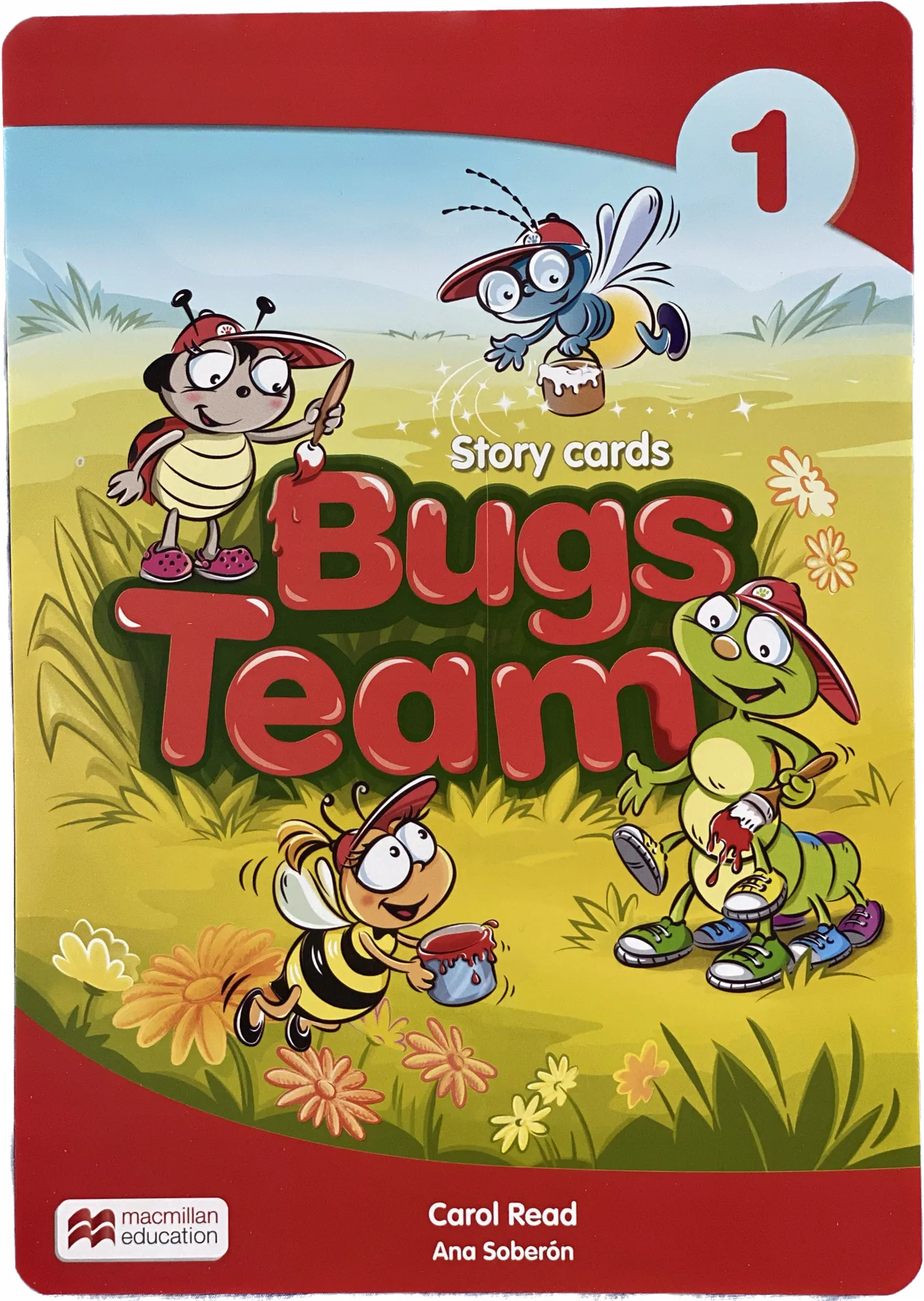 Okładka: BUGS TEAM klasa 1 STORY CARDS KARTY OBRAZKOWE historyjkowe