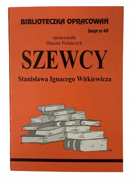 Okładka: SZEWCY streszczenie opracowanie ściąga bryk