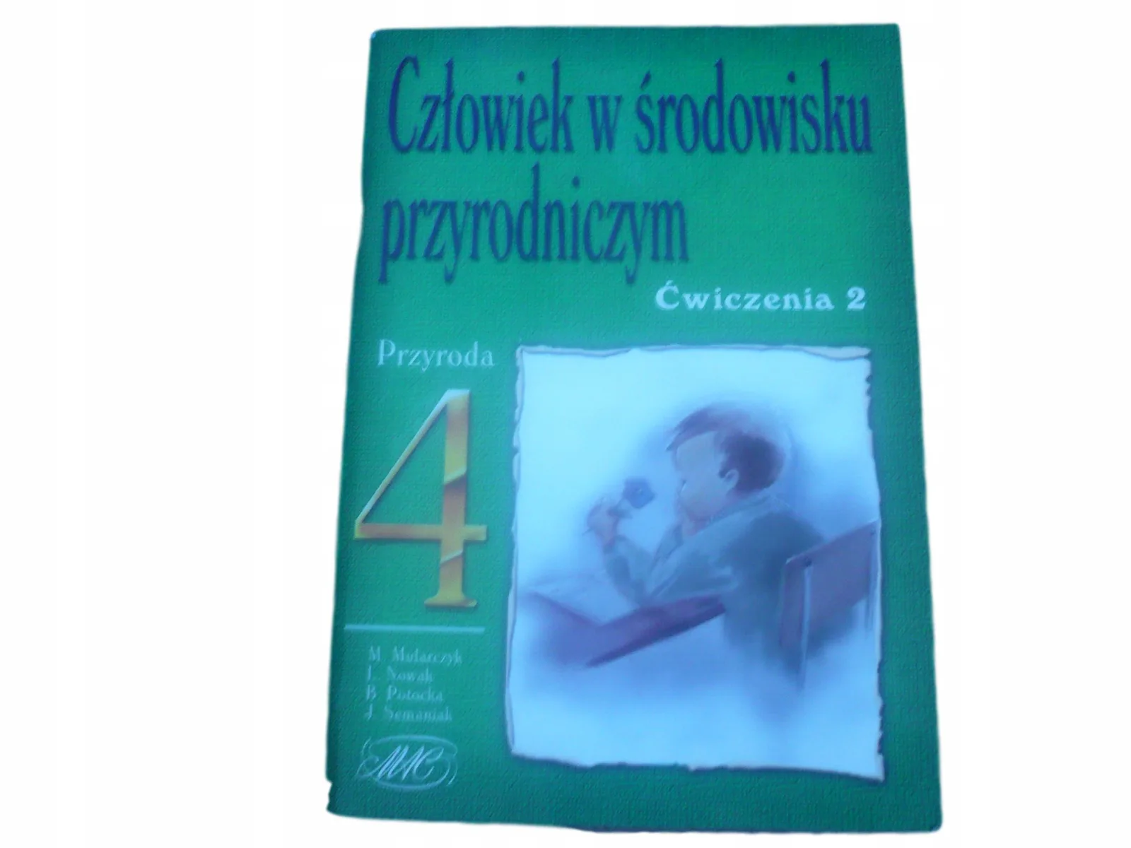 Okładka: PRZYRODA ĆWICZENIA zeszyt ćwiczeń kl. 4 MAC
