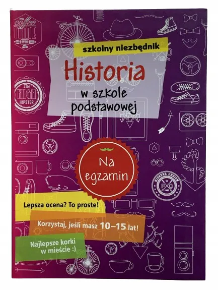 Okładka: HISTORIA szkoła podstawowa ściąga niezbędnik