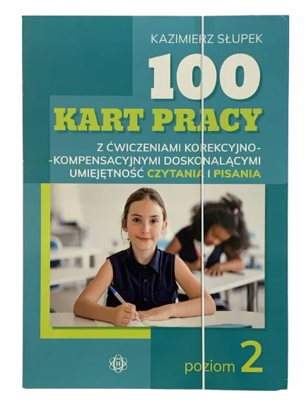 Okładka: Karty pracy 2 język polski nauka czytania pisania ćwiczenia korekcyjno-komp