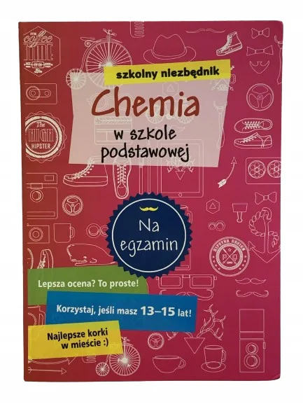 Okładka: CHemia ściąga bryk niezbędnik szkolny klasa 7 8