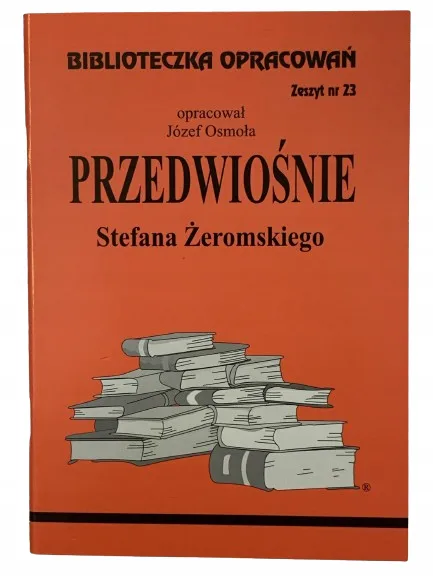 Okładka: PRZEDWIOŚNIE streszczenie opracowanie ŚCIĄGA BRYK