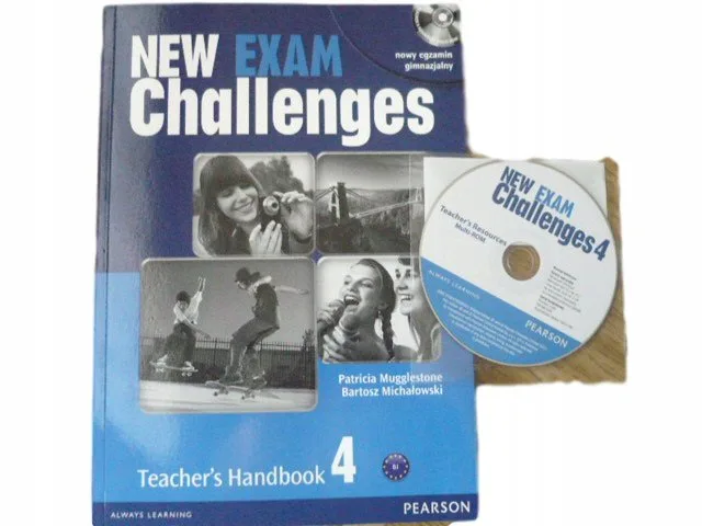 Okładka: NEW EXAM CHALLENGES 4 TEACHER'S book + cd