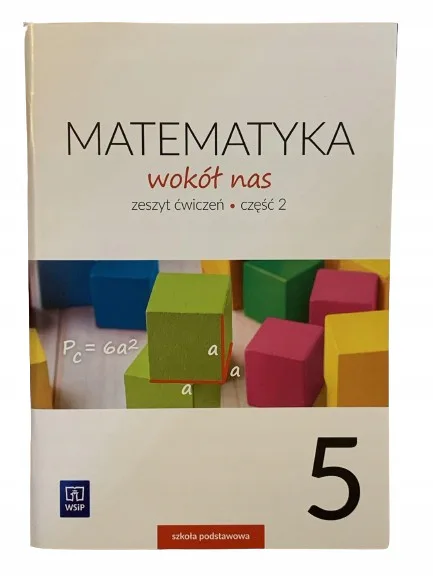 Okładka: MATEMATYKA wokół nas 5 zeszyt ćwiczeń ćwiczenia