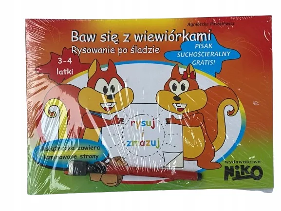 Okładka: 3 4 5 lat rysowanie dla maluchów po śladzie pisak ścieralny gratis
