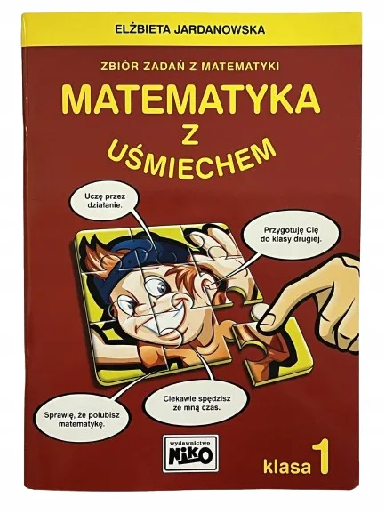 Okładka: Zbiór zadań matematyka klasa 1 zadania ĆWICZENIA