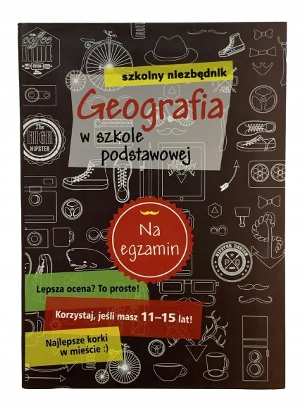 Okładka: Geografia opracowania ściąga bryk niezbędnik szkolny kl. 6 7 8