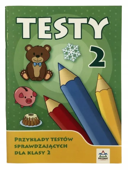 Okładka: klasa 2 TEST sprawdzian KOMPETENCJI drugoteścik A4