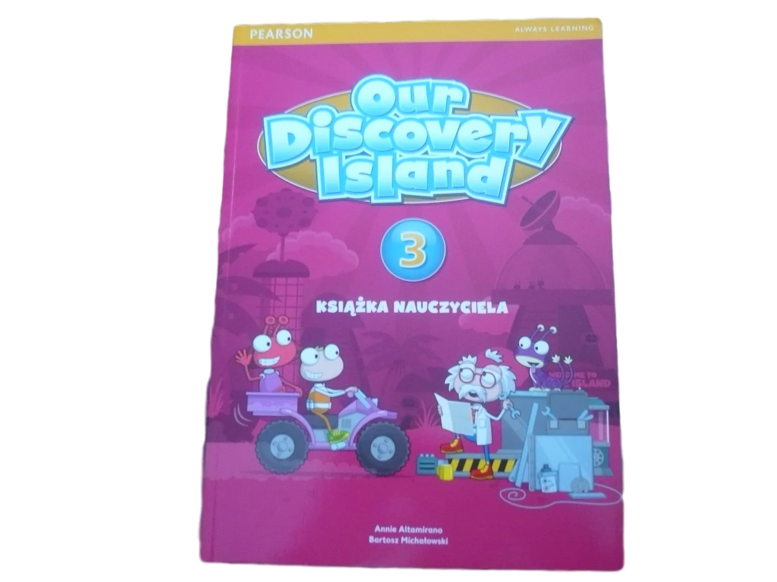 Okładka: OUR DISCOVERY ISLAND 3 ksiązka nauczyciela teachers book