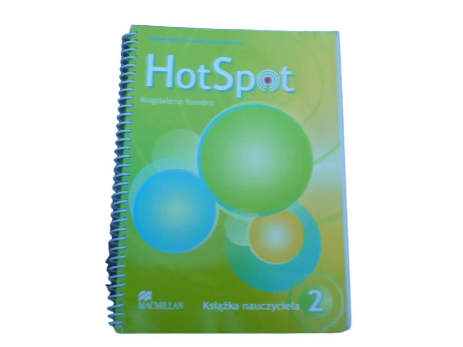 Okładka: HOT SPOT 2 ksiązka nauczyciela TEACHER'S BOOK