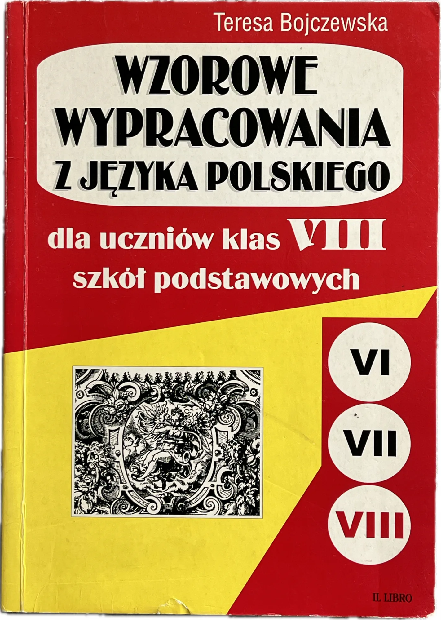 Okładka: Przykładowe WYPRACOWANIA KLASA 8 wzory wypracowań